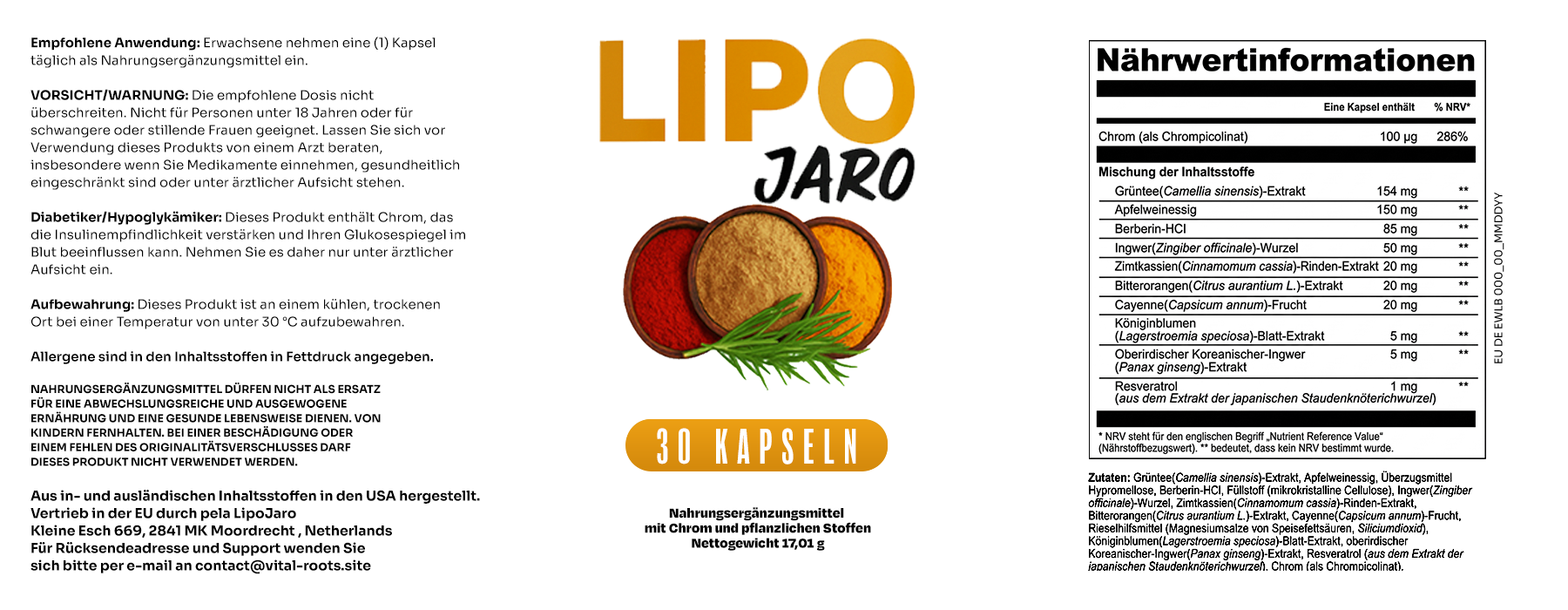 Label Lipojaro